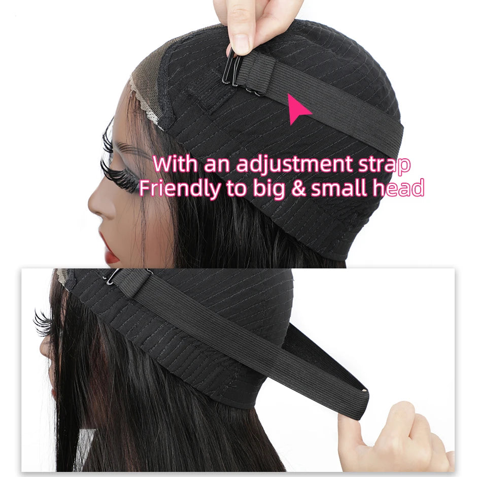 Human hair lace front wig Kinky Curly glueless preplucked human wigs ready to go Yawawe Wear Go wig