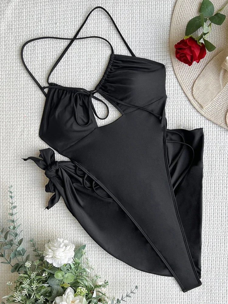 Summer Swimsuits Women Clothing High Cut Sexy Hot Fitness Swimwear Bikini Sets 2 Pieces Bathing Suits Female