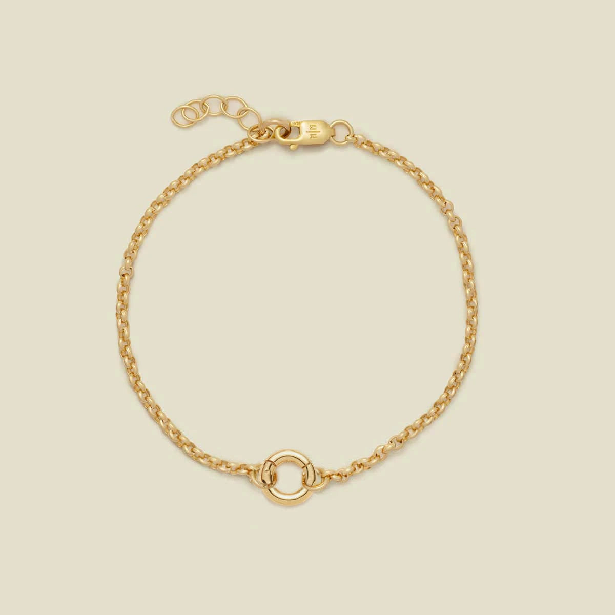 New DIY Basic Flexible Chain Complete Round Elliptical Necklace Electroplated 18K Gold Color Preserving