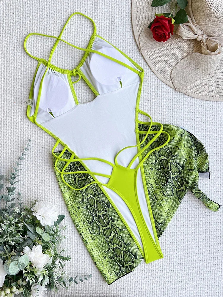 Summer Swimsuits Women Clothing High Cut Sexy Hot Fitness Swimwear Bikini Sets 2 Pieces Bathing Suits Female