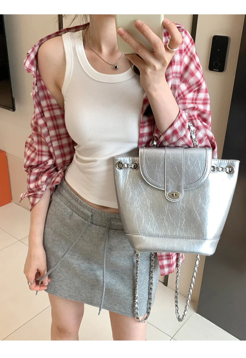 2025 Tank Soft Top For Women Summer Outfits Tight And Sexy Tank Top Knitted Bottom Shirt And Sleeveless Top For Outerwear
