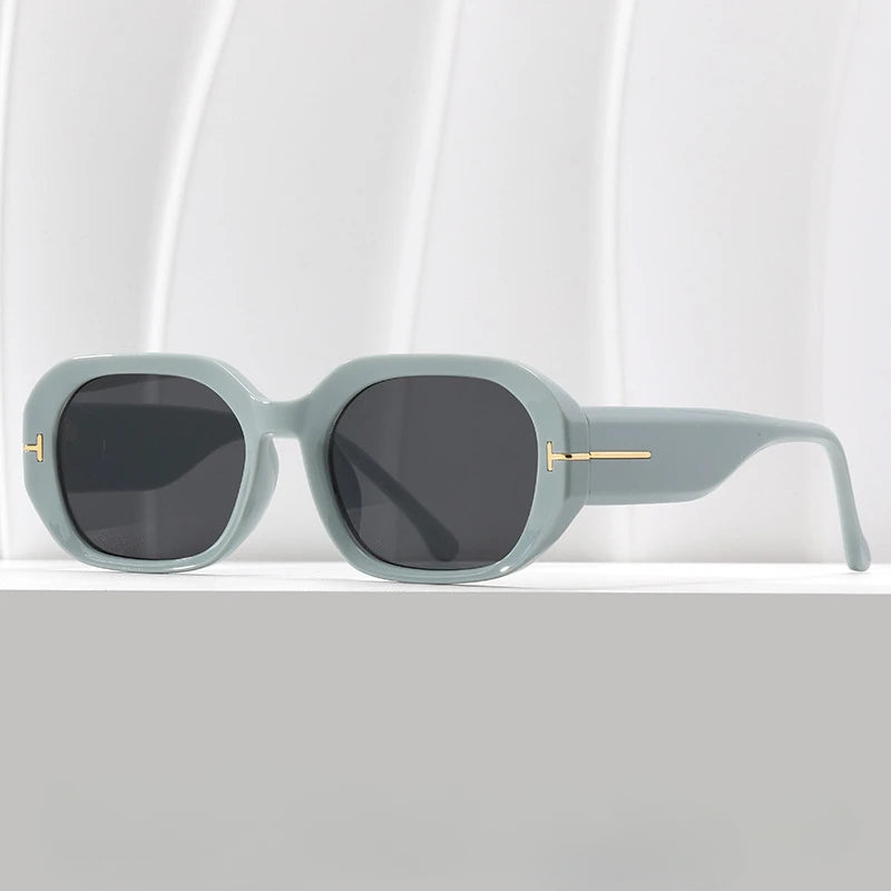 Women Luxury Fashion Square Sunglasses Woman Retro Black Eyewear Shades UV400 Men Trending Sun Glasses Gafas De Sol