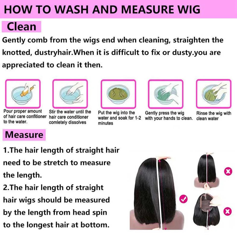 Deep Wave HD Human Hair Wigs Pre Plucked 200% Density Curly Bob Wig 100% human hair Bob Wigs For Black Women Human Hair Wigs