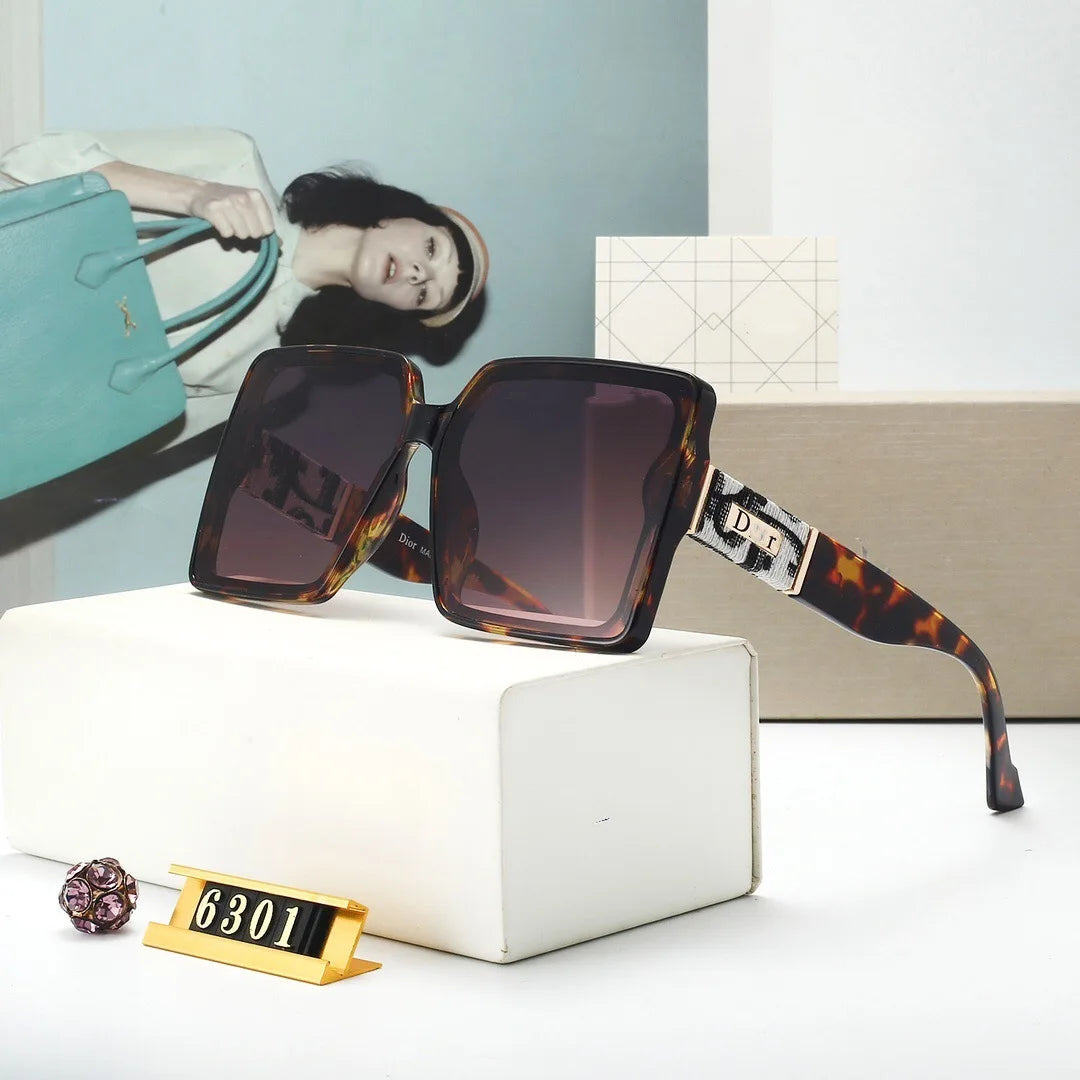 Sunglasses with UV protection, high-end feel, large frame temperament, women's 2025 new sunglasses, big face sunshade