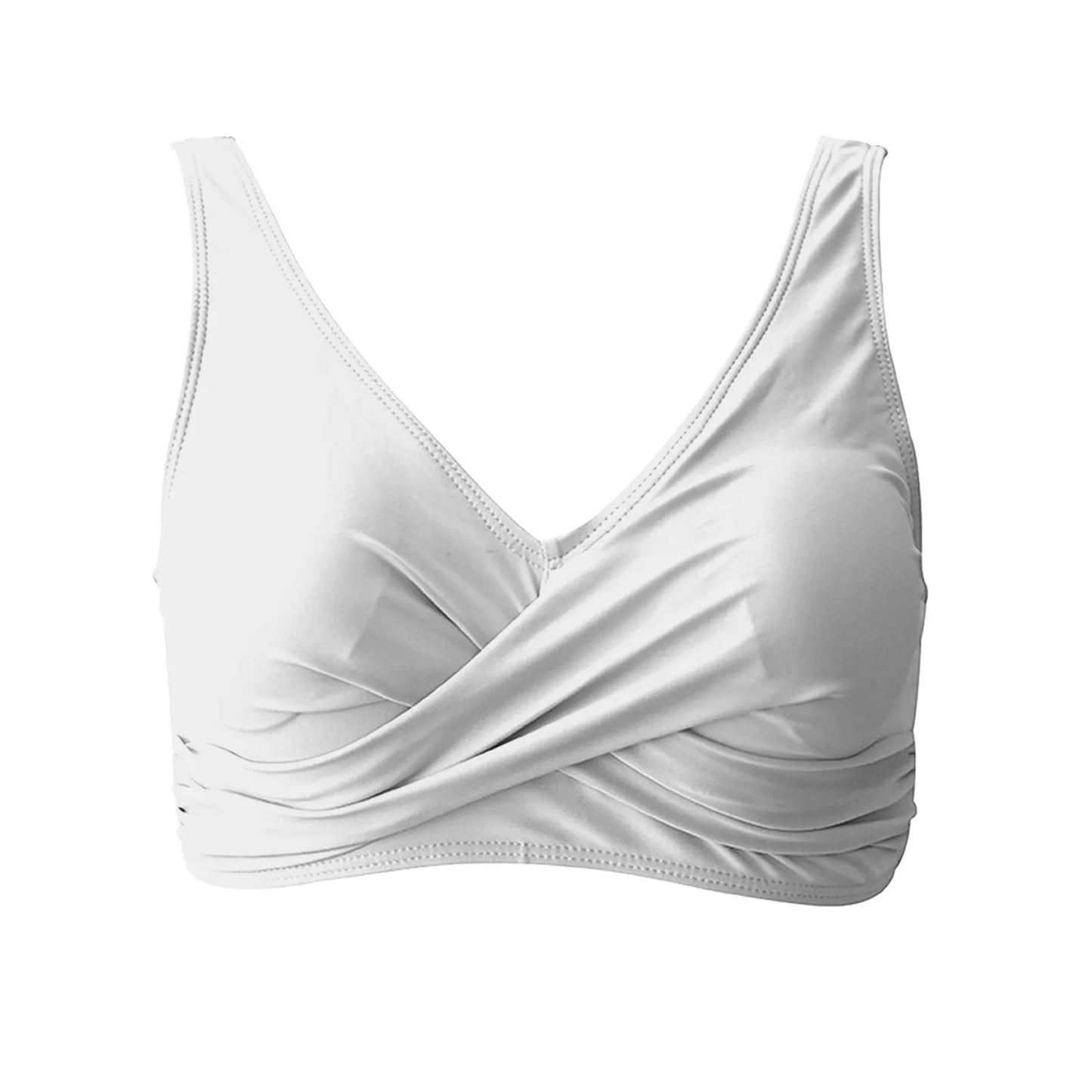 Women Sexy Bikini Top Tummy Swim Tops Bathing Suit Top No Bottom Fashionable swimwear trends Comfortably breathable chic