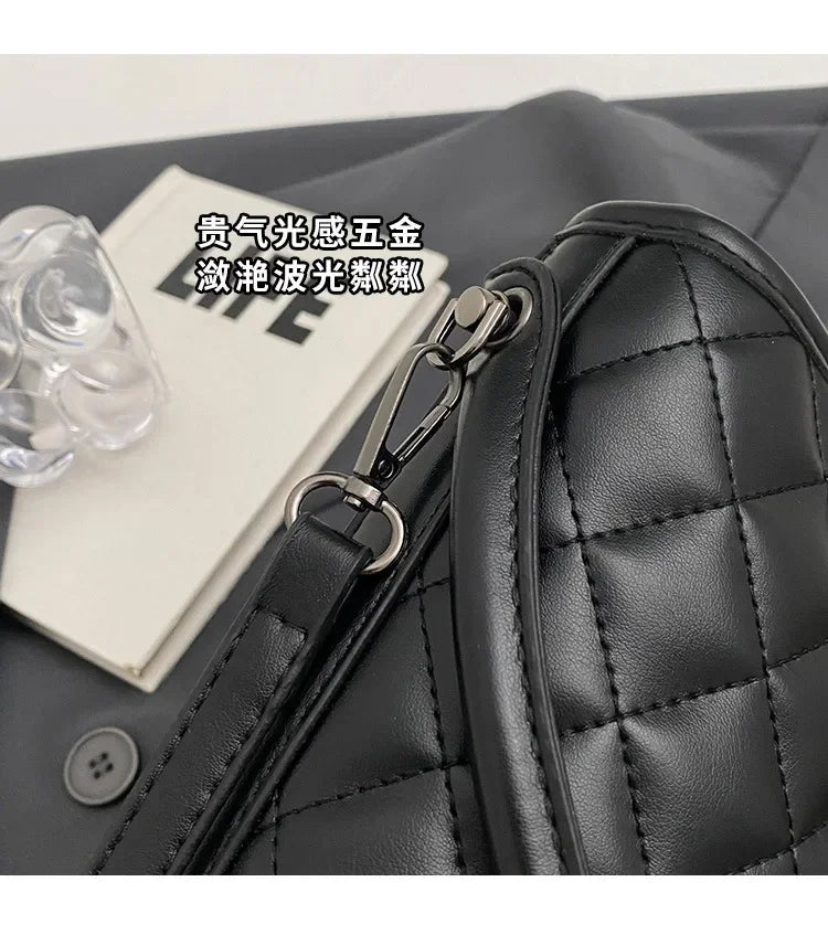 Women's Handbag - Square Design, Retro-Chic Luxury Style, Premium Leather Craftsmanship, Convertible Single-Shoulder Style