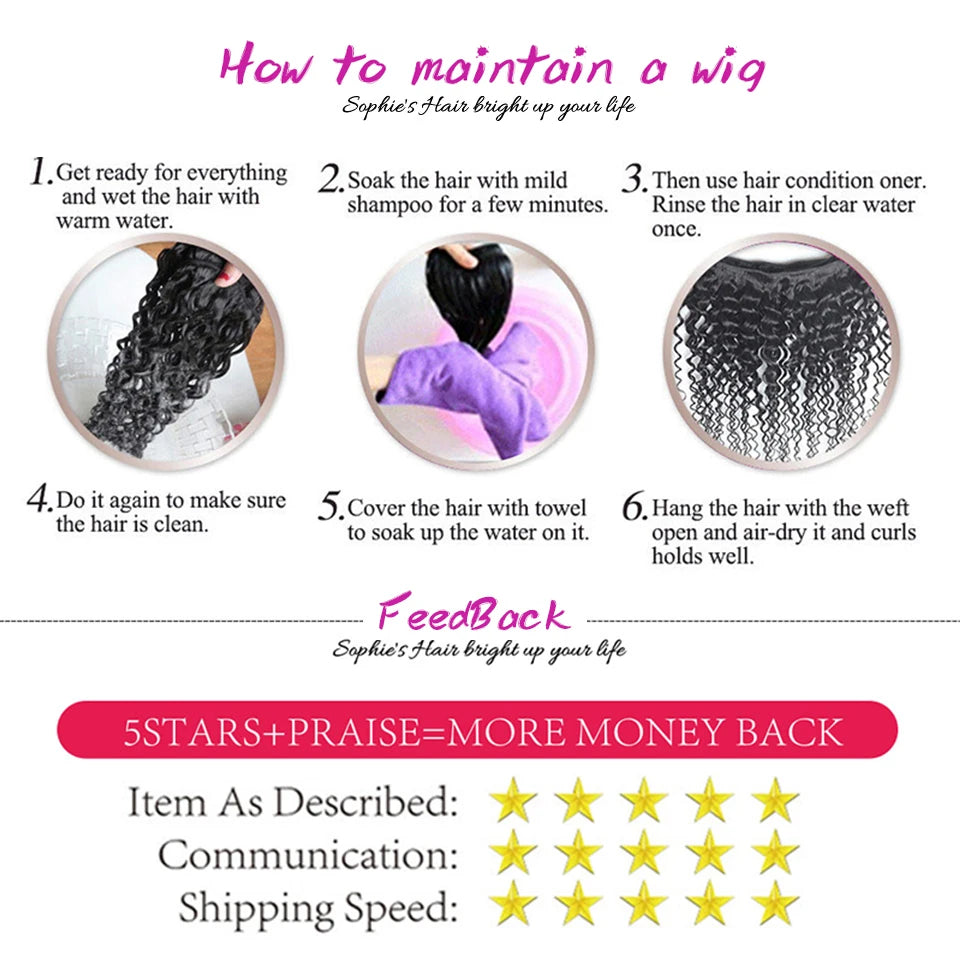 Headband Wig Human Hair Curly Human Hair Wigs For Women Human Hair Short Bob Wig Kinky Curly Human Hair Wigs None Glue Wig
