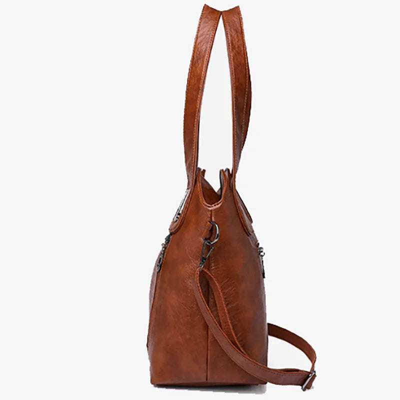 Women's Bag New Fashion Hundred With Large-Capacity Tote Casual Handheld Shoulder Satche Large Bag