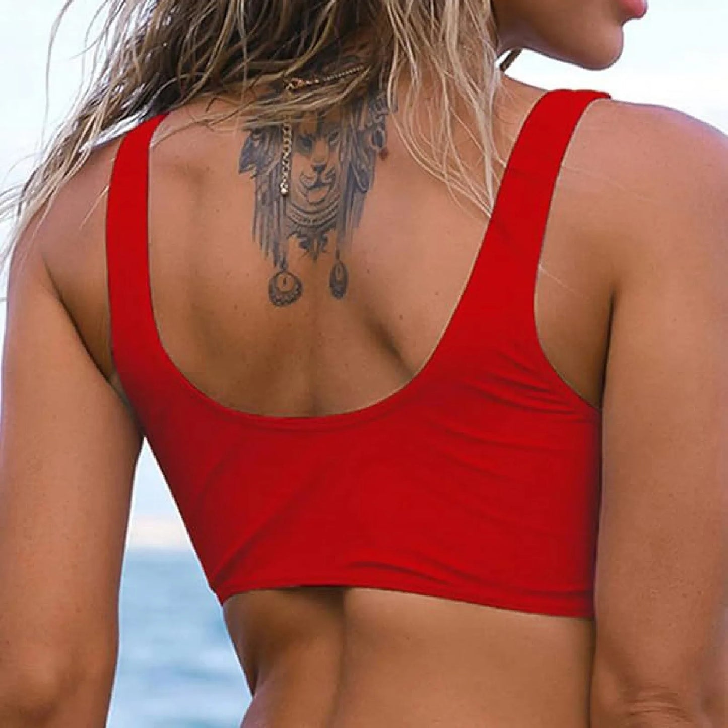 Women Sexy Bikini Top Tummy Swim Tops Bathing Suit Top No Bottom Fashionable swimwear trends Comfortably breathable chic
