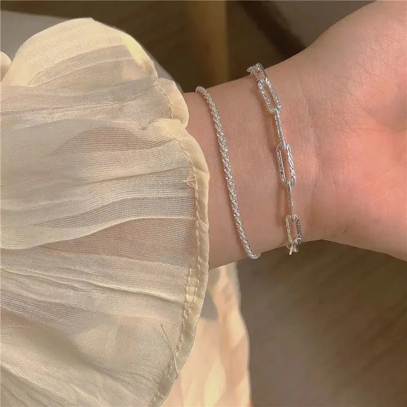 Charm 925 Sterling Silver Pretty bracelets necklaces for women noble fashion designer party wedding engagement Jewelry sets gift