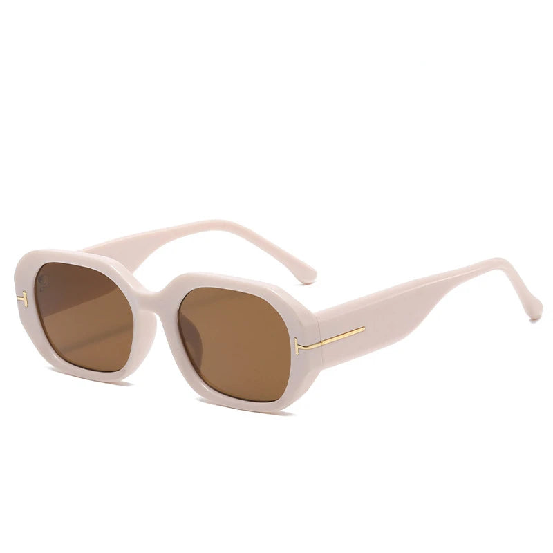 Women Luxury Fashion Square Sunglasses Woman Retro Black Eyewear Shades UV400 Men Trending Sun Glasses Gafas De Sol