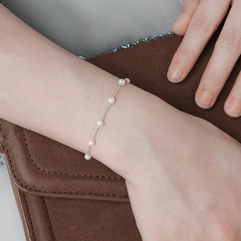Beads Jewelry Set Women's Necklace Bracelet Set Fashion Trendy Short Choker Jewelry Gift for Friend Wholesale Dropshipping