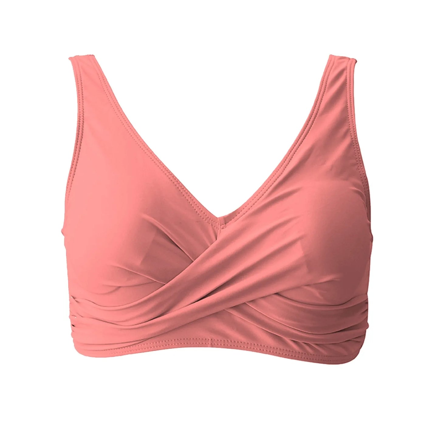 Women Sexy Bikini Top Tummy Swim Tops Bathing Suit Top No Bottom Fashionable swimwear trends Comfortably breathable chic