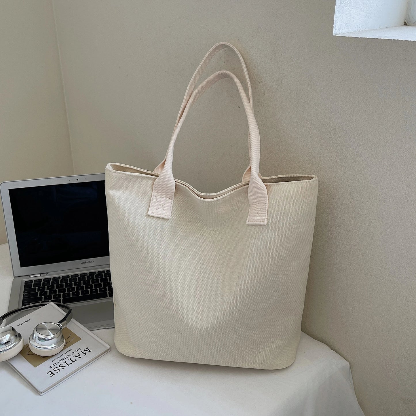 Handbag. Bags women handbags ladies.Cartoon canvas bag women's new large-capacity handbag leisure commuter tote bag make-up bag