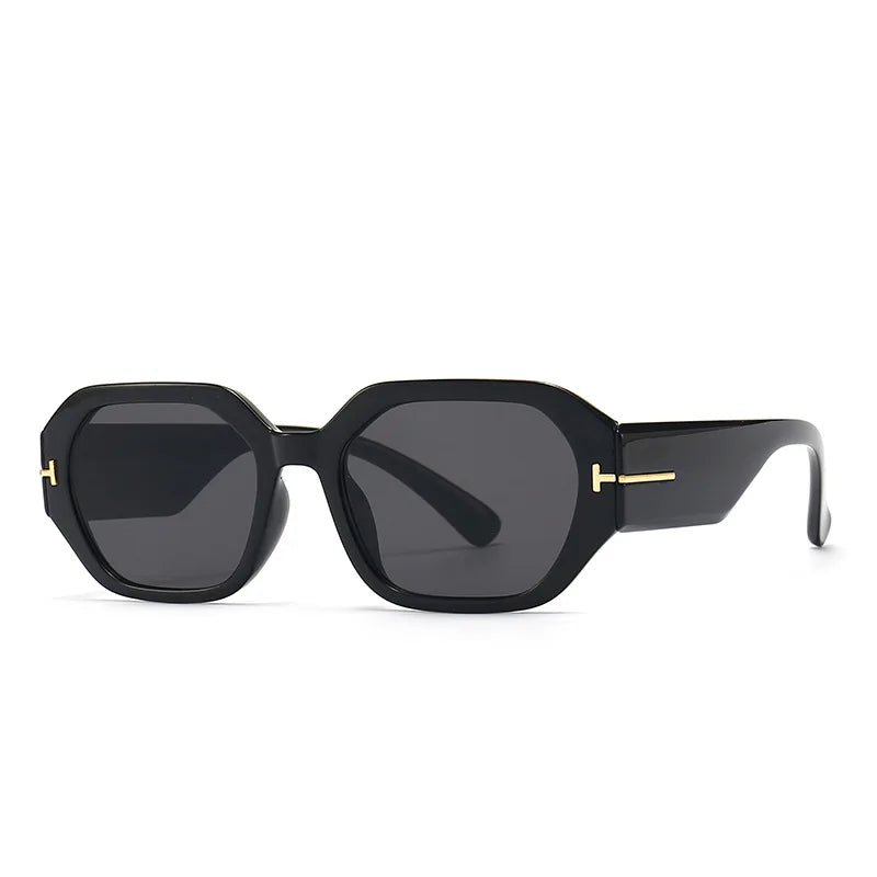 Women Luxury Fashion Square Sunglasses Woman Retro Black Eyewear Shades UV400 Men Trending Sun Glasses Gafas De Sol
