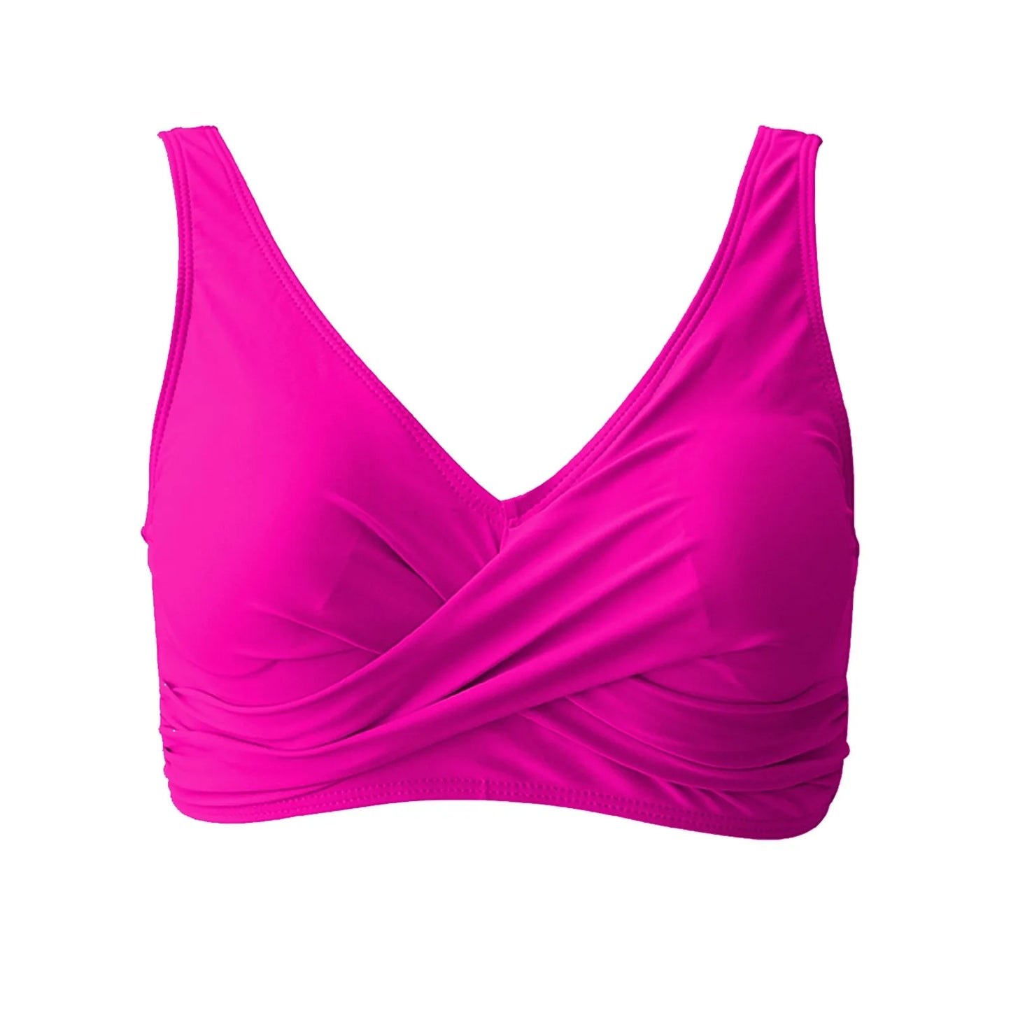 Women Sexy Bikini Top Tummy Swim Tops Bathing Suit Top No Bottom Fashionable swimwear trends Comfortably breathable chic