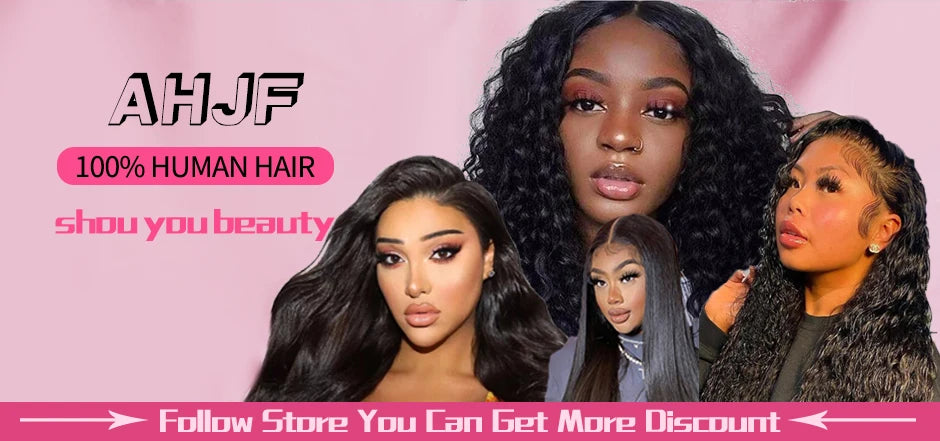 Brazilian 100% Human Deep Curly Bob Hair Wigs Natural Black Color Deep Wave HD Lace Front Wigs 13x4 Transparent Lace Frontal Wig