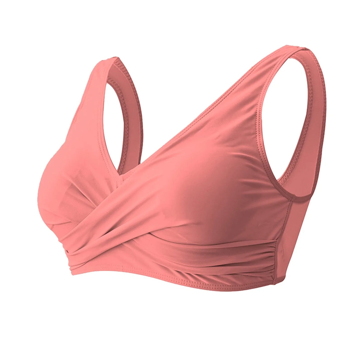 Women Sexy Bikini Top Tummy Swim Tops Bathing Suit Top No Bottom  Fashionable swimwear trends Comfortably breathable chic