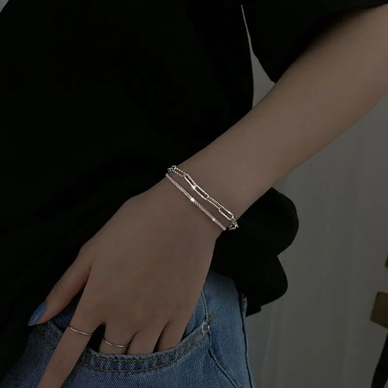 Charm 925 Sterling Silver Pretty bracelets necklaces for women noble fashion designer party wedding engagement Jewelry sets gift