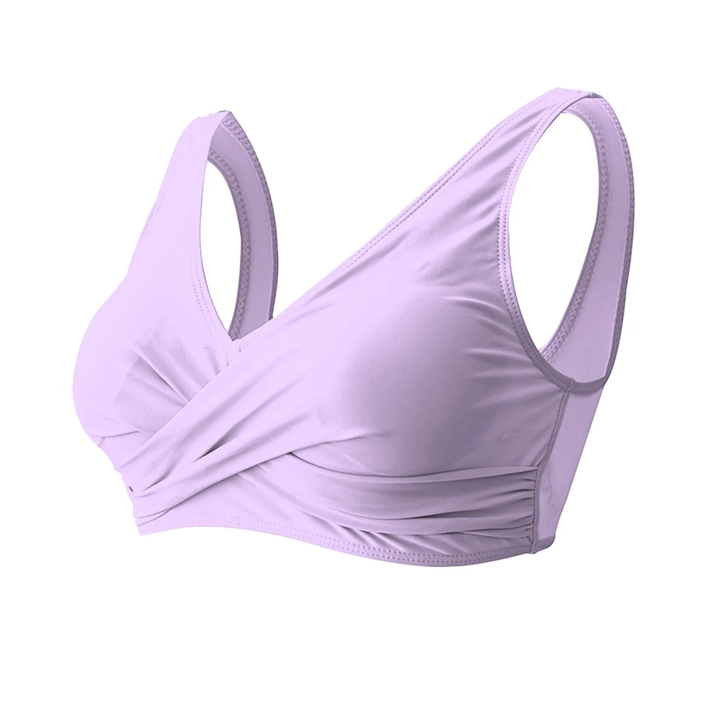 Women Sexy Bikini Top Tummy Swim Tops Bathing Suit Top No Bottom  Fashionable swimwear trends Comfortably breathable chic