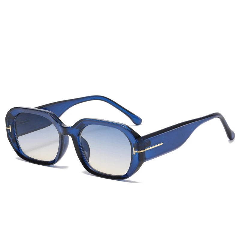 Women Luxury Fashion Square Sunglasses Woman Retro Black Eyewear Shades UV400 Men Trending Sun Glasses Gafas De Sol