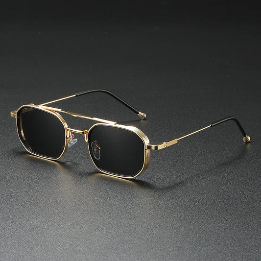 2025 Square Sunglasses Women Trendy Vintage Steampunk Sunglass Men Luxe Fashion Glasses Gafas De Sol Hombre Lunette Soleil Femme