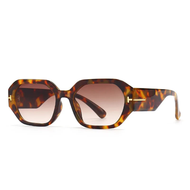 Women Luxury Fashion Square Sunglasses Woman Retro Black Eyewear Shades UV400 Men Trending Sun Glasses Gafas De Sol
